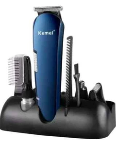 8 In 1 Mens Shaver Kit Beard Eye Brow Moustache KEMEI - Picture 1 of 6