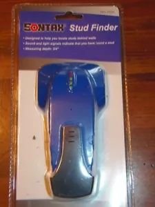 BUSCADOR DE PERNOS SONTAX. BATERÍA DE 9 VOLTIOS INCLUIDA - SONIDO Y LUZ. Azul (M-16) - Imagen 1 de 2