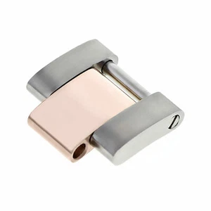 18K/SS zweifarbig Auster Uhr Band Link für Rolex 178241, 178271, 178341 Rose - Bild 1 von 3