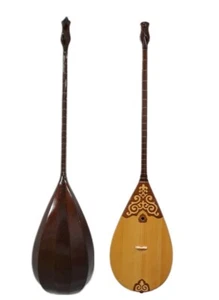 Dombra (dombyra) authentic Kazakh national musical instrument with case 91 cm - Picture 1 of 2