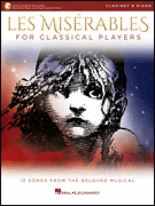 Les Miserables for Classical Players Clarinet Piano Book and Audio 000284868 - Picture 1 of 1
