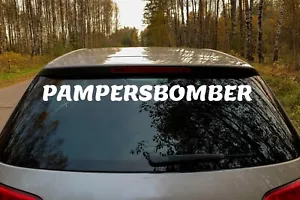 Aufkleber Pampersbomber Autoaufkleber Sticker - Bild 1 von 4