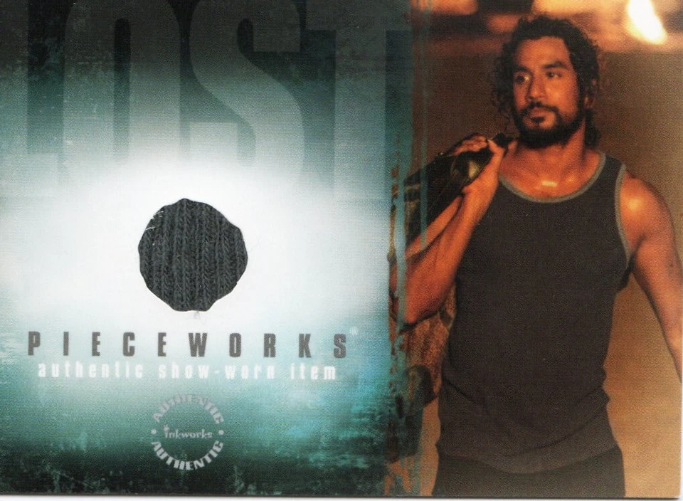 Lost Season Two 2 2006 Costume Pieceworks Card PW-2 Naveen Andrews Sayid Jarrah - Image 1 of 1