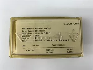 Vicor Isolated 18-50V DC-DC Converter MI-J20-MY - Picture 1 of 3