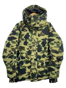 BAPE OG 1st Camo Goose Down Puffer Snowboard Jacket VTG Nigo Era - Picture 1 of 9