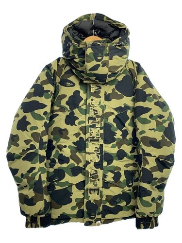 A BATHING APE (BAPE) Giacca snowboard BAPE OG 1° mimetica piumino d'oca puffer vintage epoca Nigo