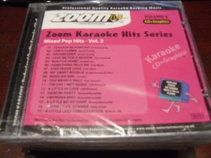 ZOOM KARAOKE HITS SERIES CDZM0004 MIXED POP HITS #2 VOL 4 CD+G - Picture 1 of 1