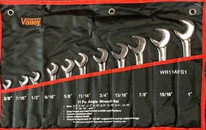 11 pc Combination Angle Wrench Set SAE - Picture 1 of 3