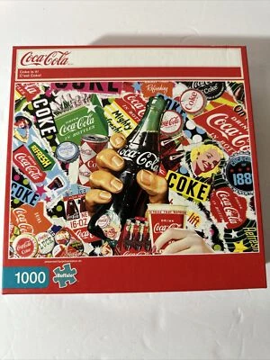 Coca-Cola Buffalo Brand "Coke it is" 1000 Pc. Jigsaw Puzzle 2016 Ages 14+ Opened - Image 1 of 4