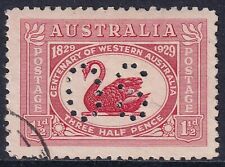 AUSTRALIA 1929 Official 1½d Western Australia Centenary SG O120 Used (CV £22)
