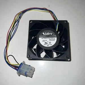 Nidec V80E12BHA5-57 UltraFlo 80MM X 38MM 12V PWM 4-Wire Fan - Picture 1 of 2