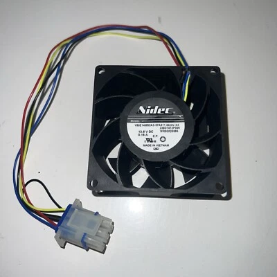Nidec V80E12BHA5-57 UltraFlo 80MM X 38MM 12V PWM 4-Wire Fan - Image 1 of 2