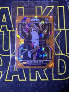 Prizm Baloncesto #302 2021-22 Bones Hyland Orange Ice Prizm RC Novato - Imagen 1 de 2