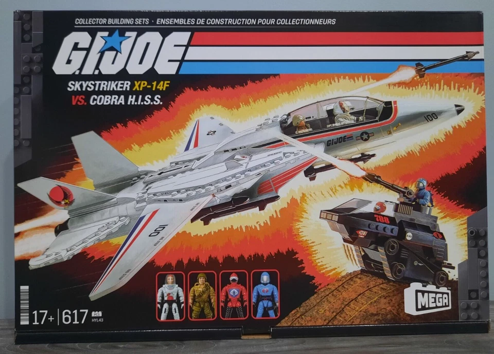 MEGA Construx G.I. Joe Skystriker vs. COBRA H.I.S.S. Building Set - Image 1 of 4