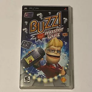 Buzz Master Quiz Sony para PSP UMD Trivia con manual todos 10+ - Imagen 1 de 8