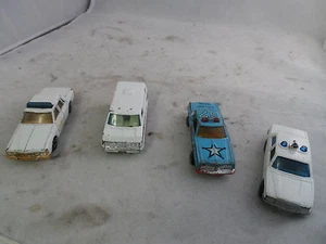 Lot of 4 Police Vehicles: Kidco, Matchbox, Yatking, ERTL - Picture 1 of 2