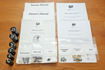 Carver TFM-35 & 35X amplifier rebuild restoration recap upgrade kit repair - Image 1 of 4