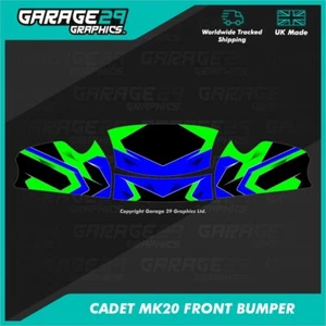 CADET KART MK20 FRONT BUMPER STICKER KIT - BANSHEE - COLOUR 4 - Picture 1 of 3