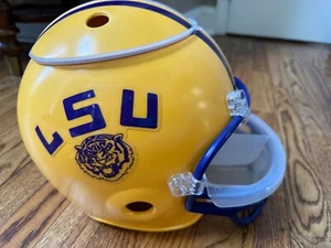 Wincraft NCAA LSU Tigers Football Snack Helmet NEW WITHOUT BOX - Picture 1 of 5