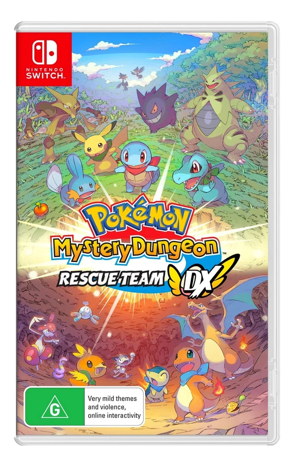 Pok mon Mystery Dungeon: Rescue Team DX -- Standard Edition (Nintendo Switch, 2020)