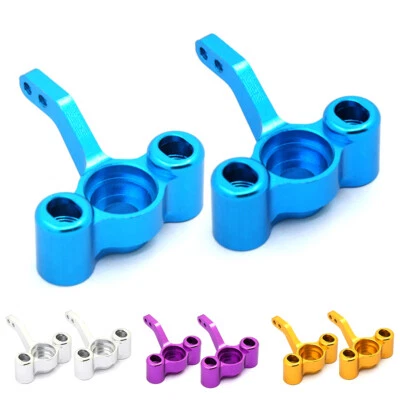 1:10 Aluminum Alloy Steering Cup Upgrade Parts For HSP 94122 94188 122011 RC Car - Image 1 of 4
