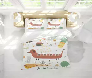 3D Cartoon Animal Dog Pattern Quilt Cover Set Bedding Set Duvet Cover - Bild 1 von 6