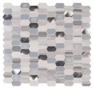 MSI Harlow Picket 12 in. x 12 in. Mixed Multi-Surface Mosaic Tile 1 sqft - Picture 1 of 3