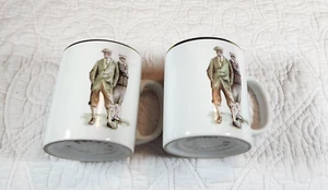 Coloroll English Golf Thema Kaffee Tee Tassen 2er Set - Bild 1 von 5