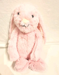 GITZY Pink Bunny Rabbit Super Soft light pink ears plush baby child toy lovey - Picture 1 of 13