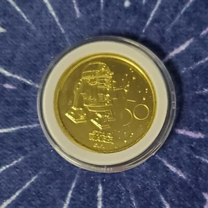 *R2D2 - Star Wars* Walt Disney World Park 50th Anniversary Commemorative Coin - Bild 1 von 3
