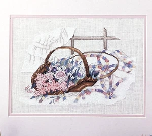 Ehering Blumenstrauß Freizeit Kunst Kreuzstich Muster Broschüre 493 Korb Quilt - Bild 1 von 4