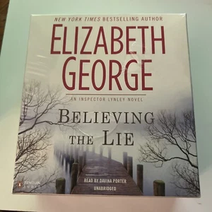 NEW SEALED BELIEVING THE LIE ELIZABETH GEORGE AUDIOBOOK 20 CDS 23 HRS UNABRIDGED - Picture 1 of 2