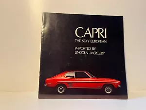 1971 Mercury Dealer Sales Brochure Capri Sexy European Import - Foto 1 di 5