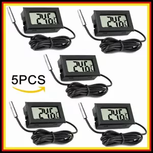 5X mini Thermometer digital LCD Temperatur Anzeige Messer Termometer Aquarium - Bild 1 von 12