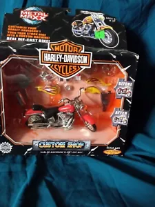 2000 Metal Maxx Harley-Davidson MotorCycles Custom 1:20/maisto 02 v-rod 1:18 - Picture 1 of 16