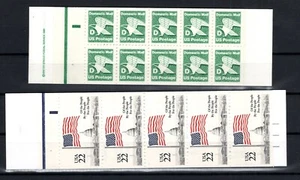 Estampillas de Estados Unidos - folletos - 2 variedades (G420) - Imagen 1 de 1