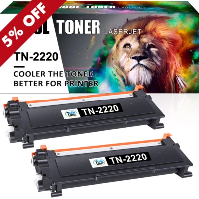 2 XXL Toner Kompatibel für Brother TN-2220 MFC-7360N MFC-7460DN HL2135W HL2250DN - Bild 1 von 4