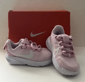 Toddler's Nike Star Runner 4 NN Pink Foam/Summit White (DX7616 602) Size 6C New - Bild 1 von 5