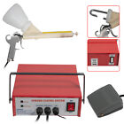 PROFESSIONAL POWDER COATING SYSTEM PAINT GUN COAT PORTABLE PC03-2 RED