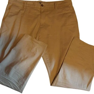 Banana Republic Herren Hose Größe 38 x 30 gerade Stretch khaki beige flache Vorderseite - Bild 1 von 7