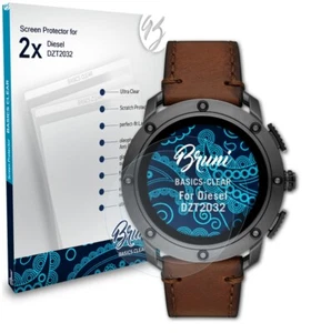 Bruni 2x Schermfolie voor Diesel DZT2032 Screen Protector Displaybeveiliging - Zdjęcie 1 z 4