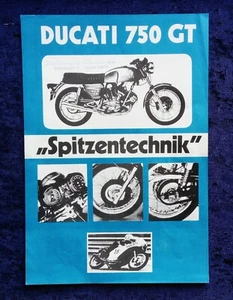 Ducati 750 GT Prospekt - Picture 1 of 2
