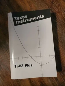 Texas Instruments TI-83 Plus Manual (Calculator Manual only) - Foto 1 di 1