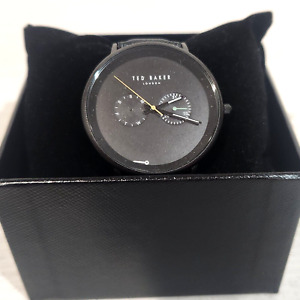 Ted Baker TE50657002 Men's Watch With Black Leather Strap