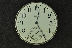 VINTAGE 12 SIZE GRADE 301 ELGIN H.C. TASCHENUHRWERK - LÄUFT NICHT - Bild 1 von 2