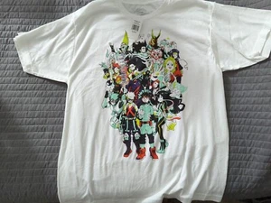 Camiseta My Hero Academia Anime Gráficos Talla XL Nueva Con Etiquetas T-MHA Group Crew  - Imagen 1 de 4