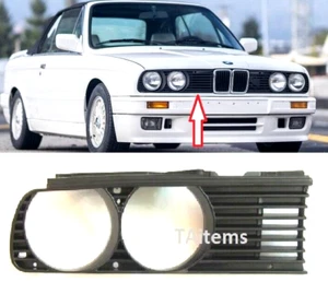 RIGHT FRONT HEADLAMP UPPER GRILLE FOR FITS FOR BMW 3 SERIES E30 1982-1994 - Picture 1 of 11