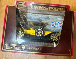Matchbox Models of Yesteryear Y-9 Simplex-50 48:1 Scale - Picture 1 of 3