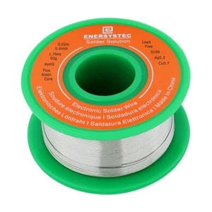 Solder Wire Rosin Core No Lead lectrical Solder Wire Thin 0.6mm 50g Fine Solder - Picture 1 of 7