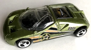 1997 HOT WHEELS FORD GT-90 AIR CIRCUS #89 GREEN 1:64 DIECAST 2 5/8" CAR - Picture 1 of 9